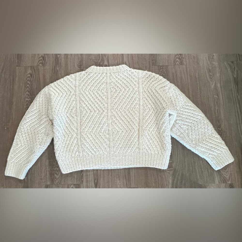 Women's MICAELA GREG Bevel Soft Knit Sweater Sz S $495 - Picture 6 of 6